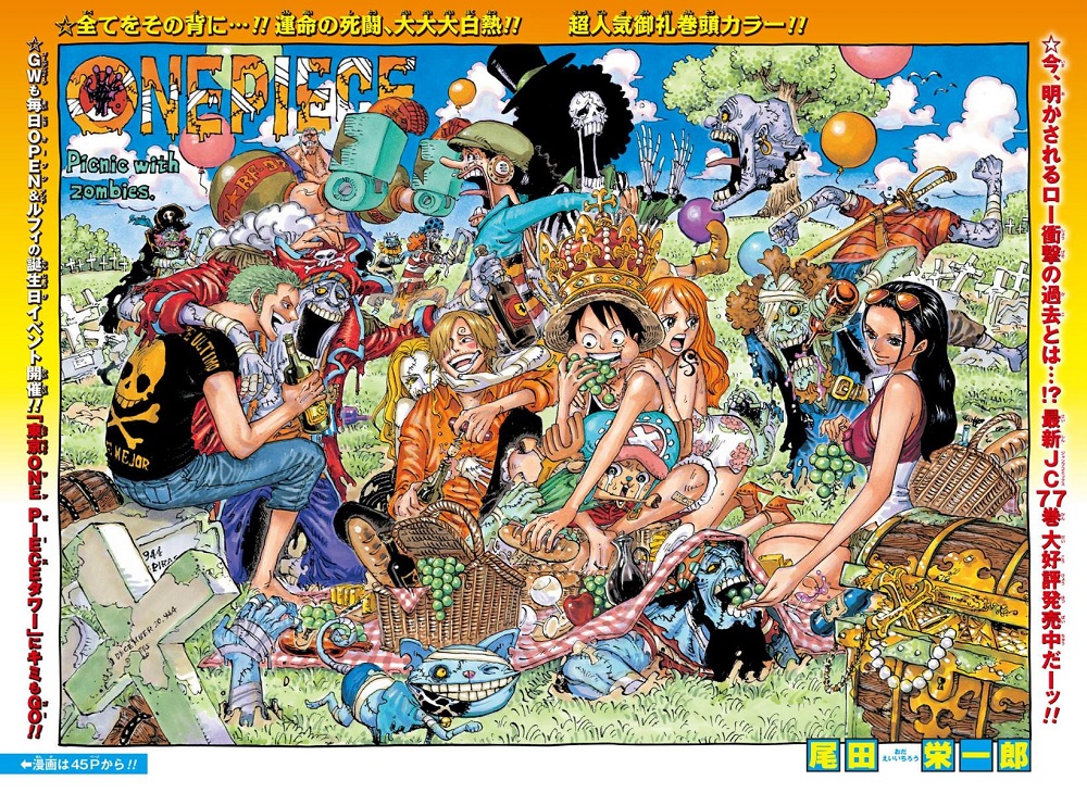 ONE PIECE Chapter 1057 colouring. ONE PIECE by Oda by badhri27 on