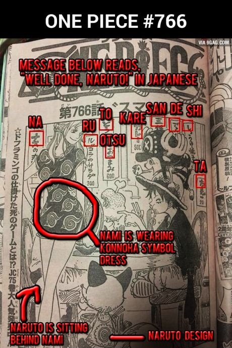 One Piece 766 Naruto 700 One Piece Fanpage
