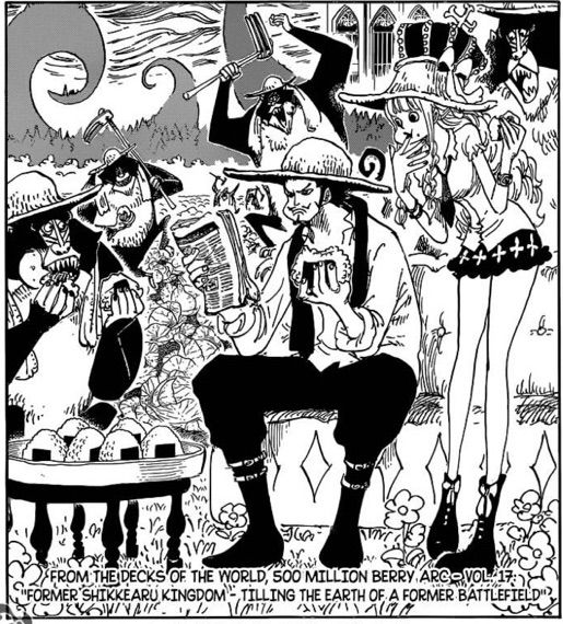 Mihawk Having His Own Crew - One Piece
