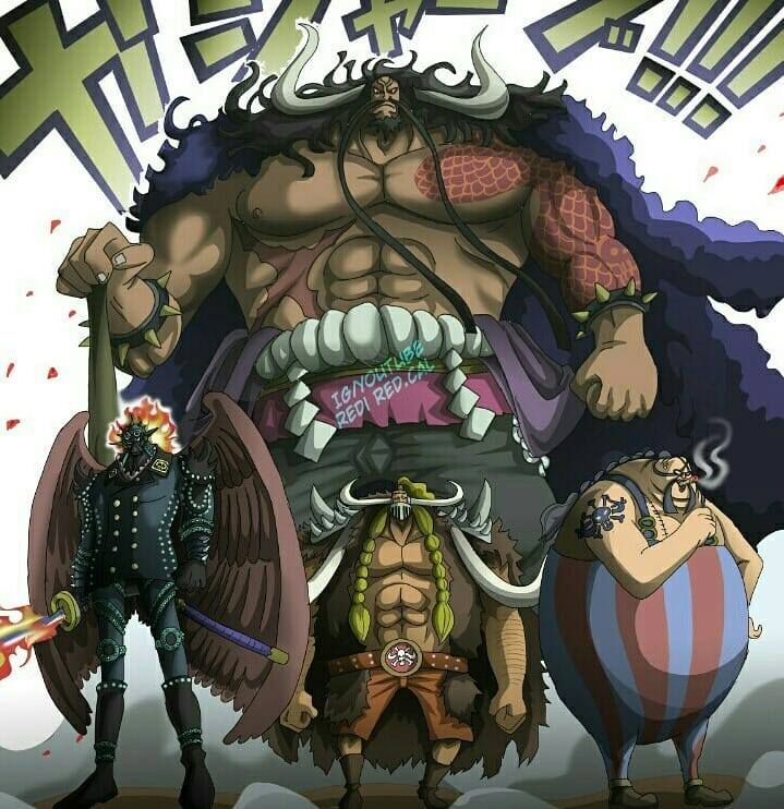 Kaido S Beasts Pirates Ranks Hierarchy One Piece