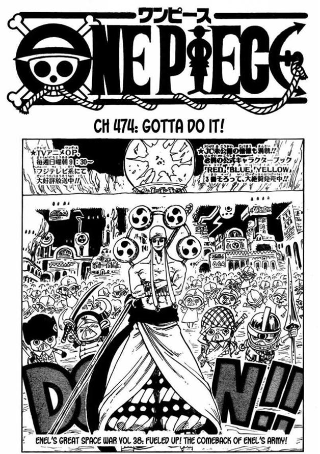 Oda Hinted Future Arcs in Enel Cover Story - One Piece
