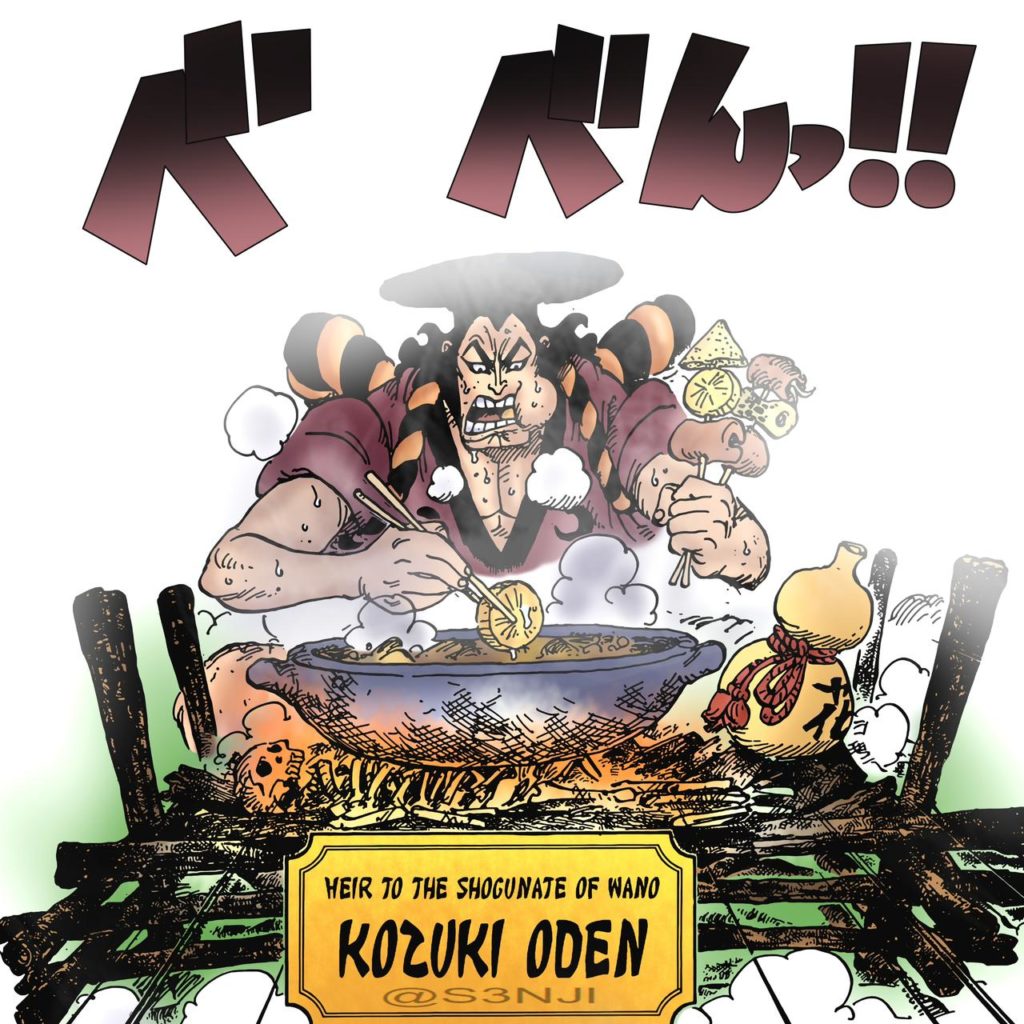 Kozuki Oden Finally Shown For The First Time One Piece Fanpage