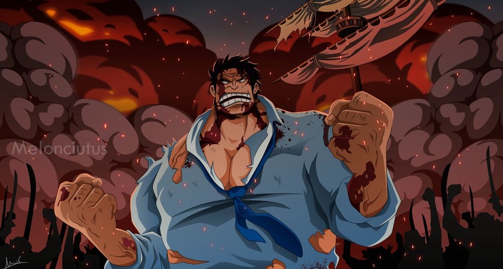 Garp the Hero in God Valley // One Piece 957 by DieguinAmorin on