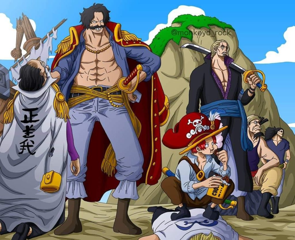 Gol D Roger Vs Whitebeard Clash Incoming One Piece