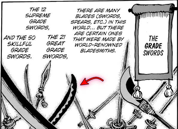 Gol D Roger S Sword Is One The 12 Supreme Grade Swords One Piece