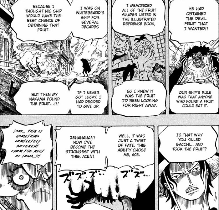 One Piece All Known Devil Fruits Of The Blackbeard Pirates