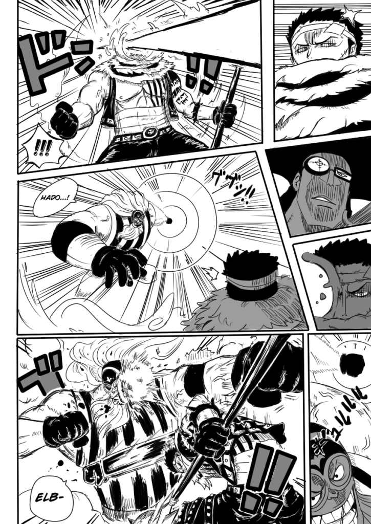 Katakuri Vs Blackbeard Pirates Full Length Hand Drawn Chapter One Piece
