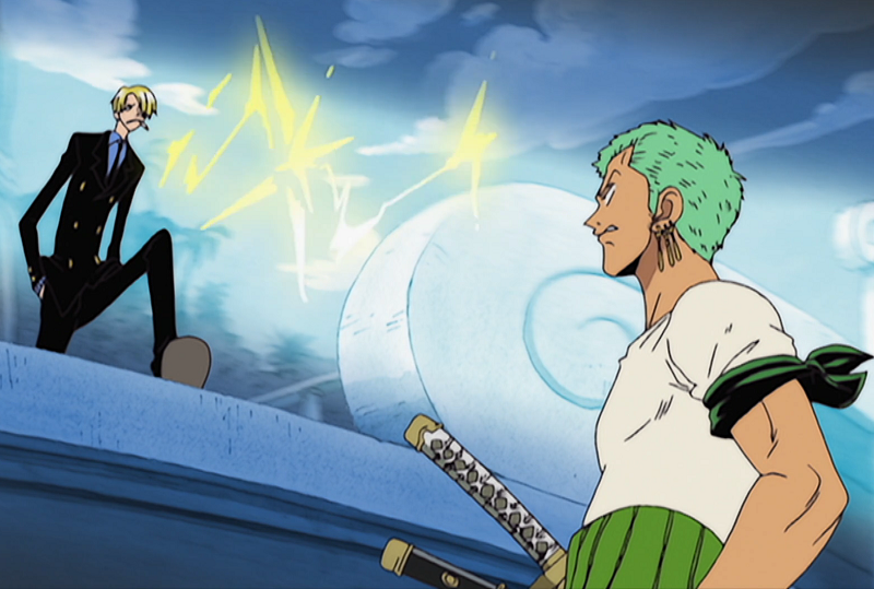 Zoro vs Sanji - One Piece