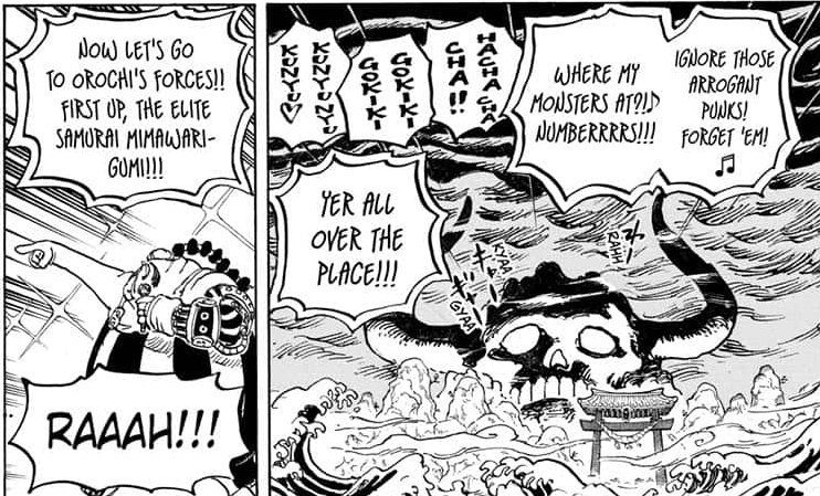 Oda Foreshadowed The Devil Fruit Of Kaido S Numbers In Latest Chapter One Piece Fanpage