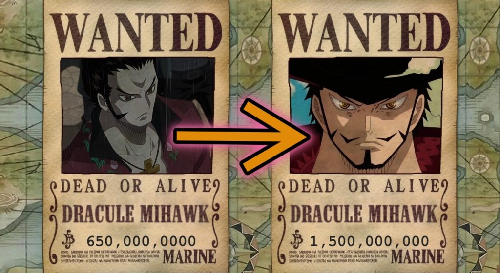Mihawk S Bounty After Shichibukai S Abolishment Pagina 2 Di 2 One Piece Fanpage