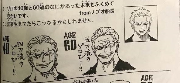 How One Piece Characters Would Look At 40 And 60 Years Old One Piece Fanpage