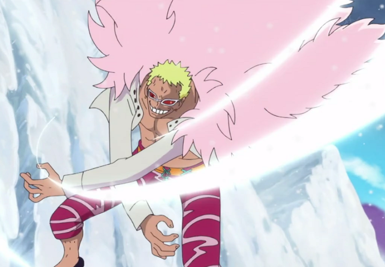 Akuma No Mi: Ito Ito no mi. DOFLAMINGO DEVIL FRUIT