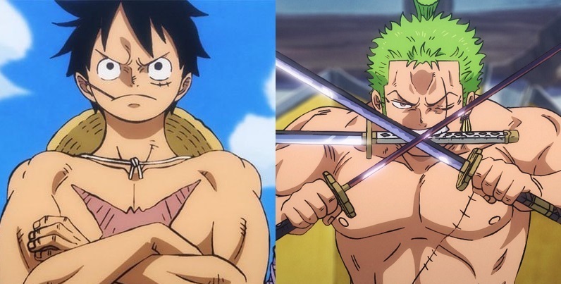 one piece, scar, luffy: One piece: How did Luffy get the scar on his chest?