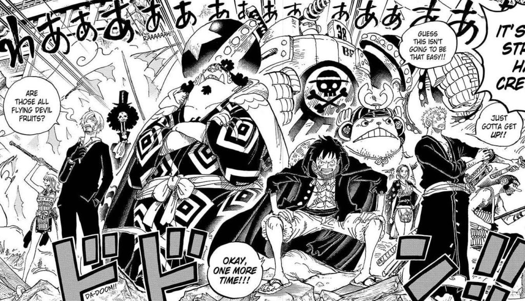 The Pattern Of Monster Trio S Positioning In Recent Panels One Piece