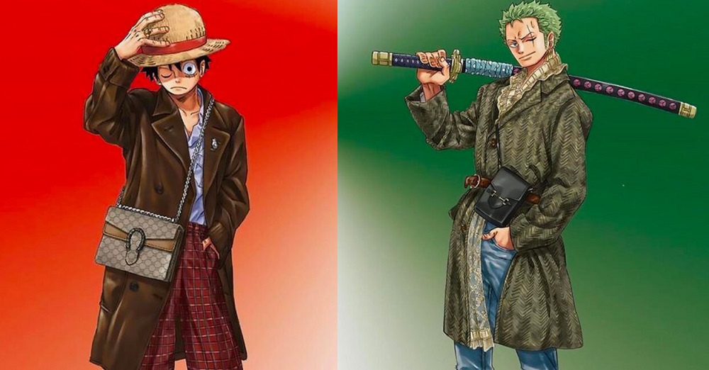 One Piece X GUCCI  One piece, Roronoa zoro, Zoro