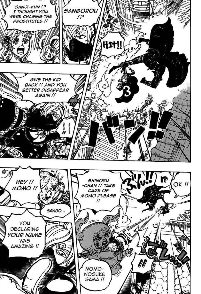 The Return Of The Vinsmoke Family In Wano One Piece