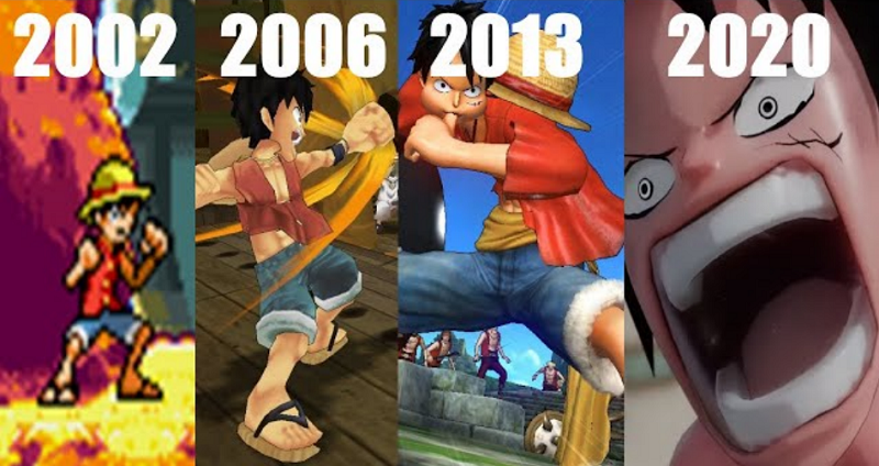 Evolution of One Piece Games (1999-2021) 