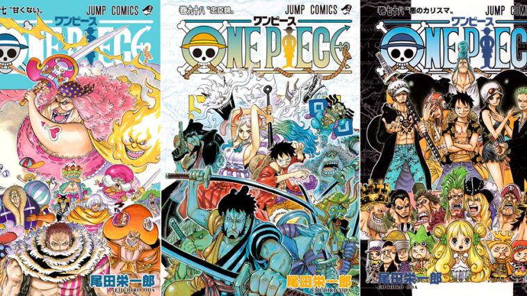 The cover of Volume 98 suggests that Wano Arc will likely end on Volume 102!  - One Piece