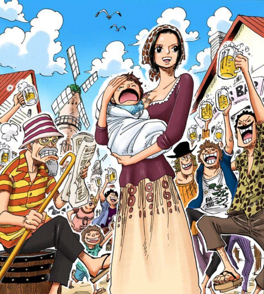 Father Of Makino S Child Hinted At On The Cover Pages Of Chapter 806 8 One Piece