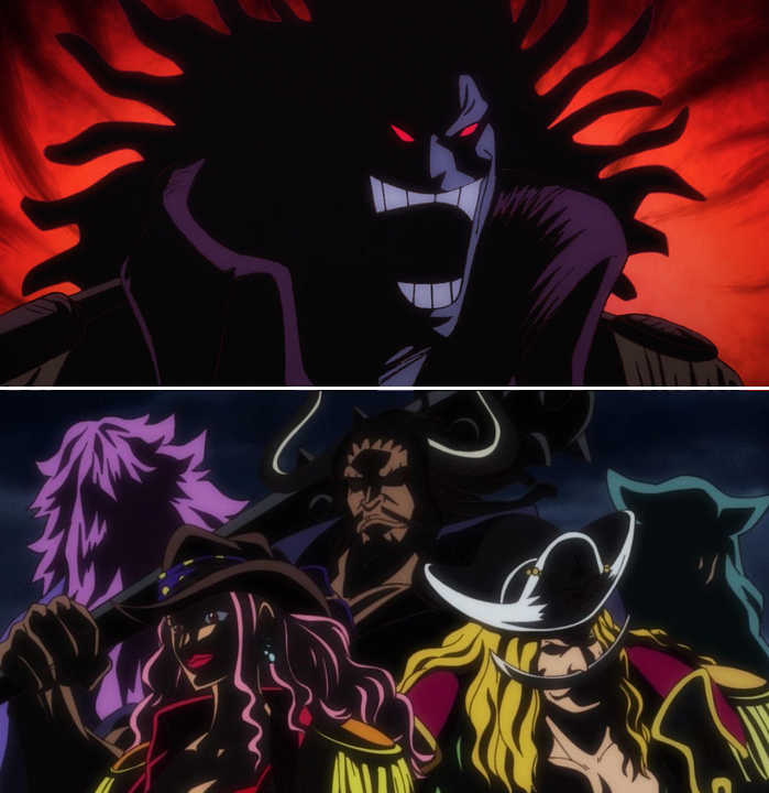 Whitebeard Pirates Then & Now Comparison - One Piece