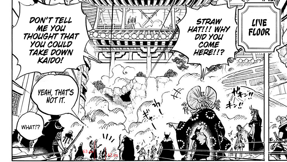 Where is Momonosuke hiding in Chapter 1005? - One Piece