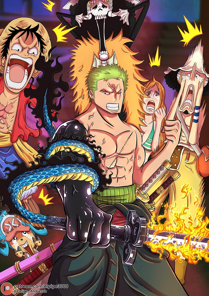 According to Oda, here are 5 devil fruits that are suitable for Zoro 