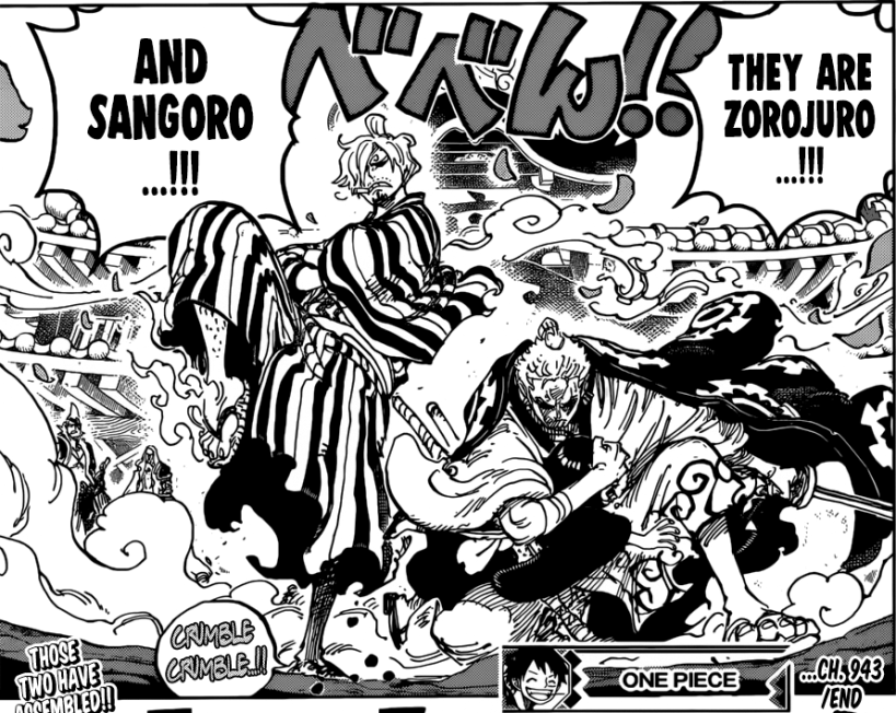 Zoro Sanji vs King Queen One piece 1022 colored by zorokenpachii