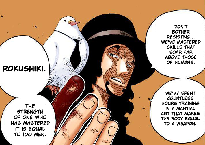 Rob Lucci's initial Vivre Card has been changed from Learned Haki to  strengthened Haki related to Rokushiki : r/OnePiece