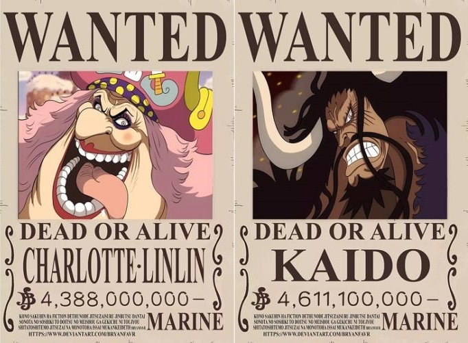 Luffy S Bounty After Wano Is Going To Surpass Both Big Mom And Kaido S Current Bounties One Piece