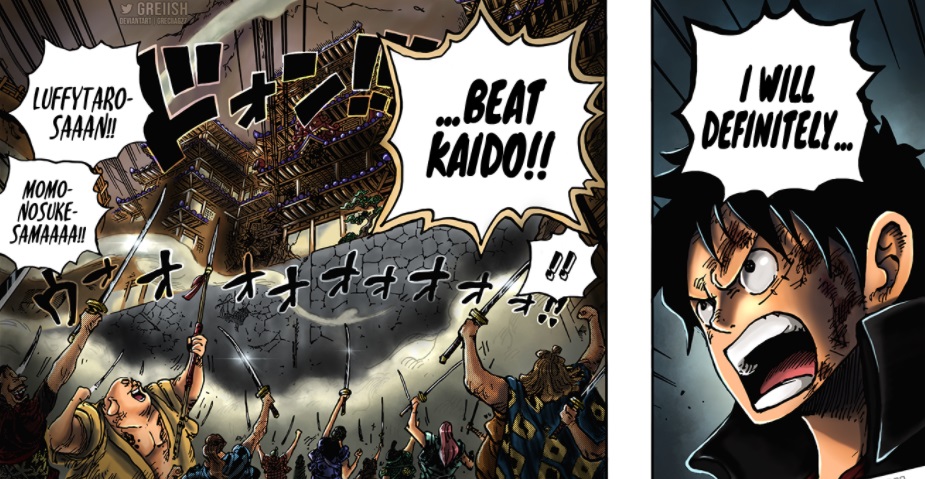 Ch 1026: I Will Definitely Beat Kaido! by greciiagzz on DeviantArt