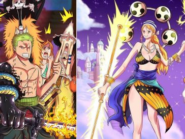 Nami with the Goro Goro no mi! (Enel's Rumble-Rumble fruit ; Based