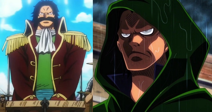 Who attended Roger's execution in One Piece?