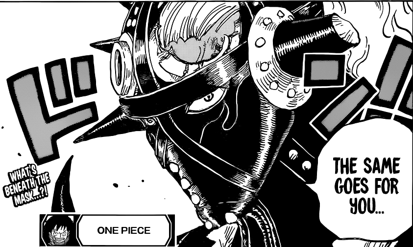 What Is King Hiding Behind His Mask One Piece