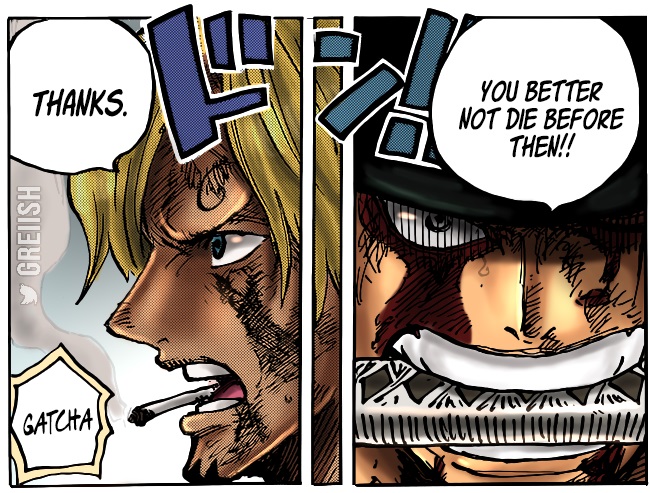 Sanji Asks Zoro to Kill Him