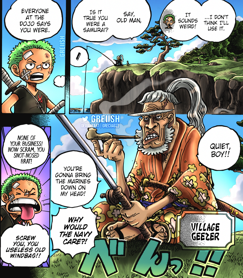 One Piece Chapter 1032 Spoilers  Zoro Unlocks Enma True Power With the  Help of Shamisen 