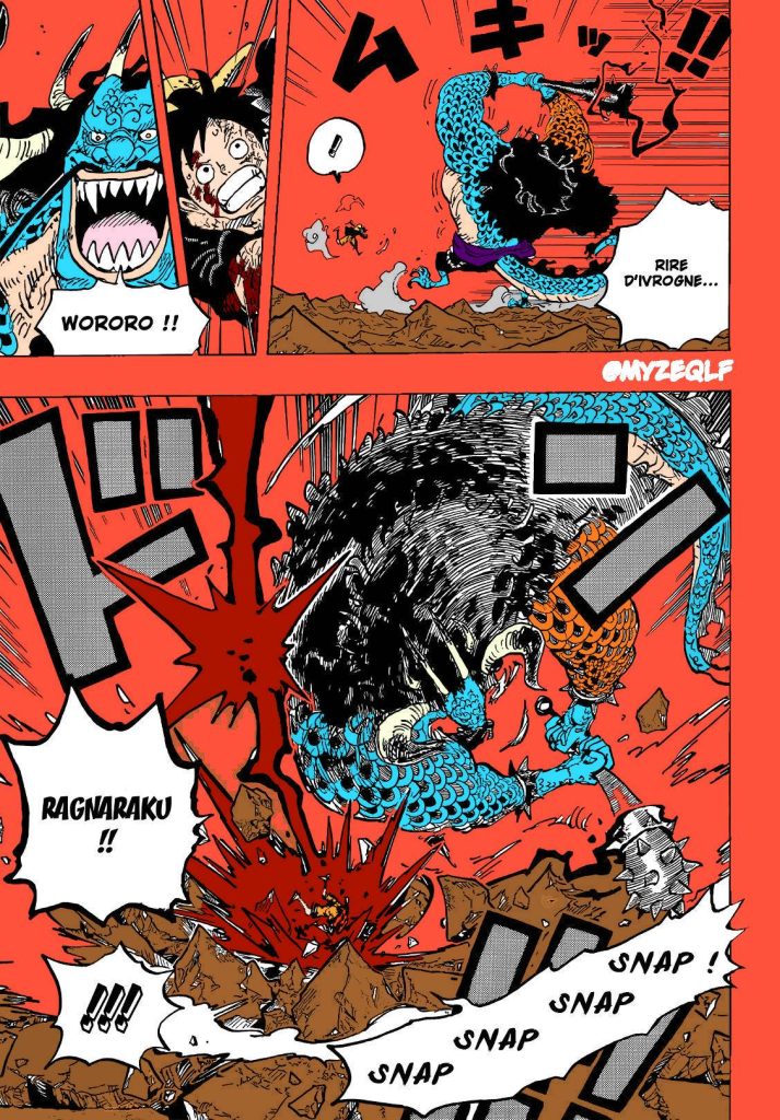 DRUNKEN FIST KAIDO  One Piece Chapter 1037 - BiliBili