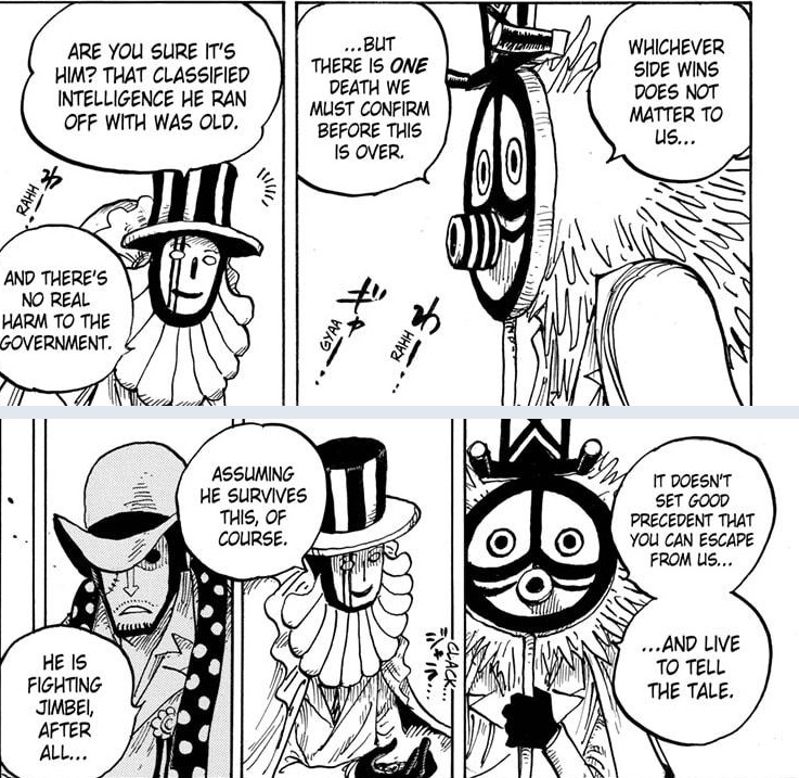 Cp0 Boss Is The Real Mvp Of Chapter 1042 One Piece
