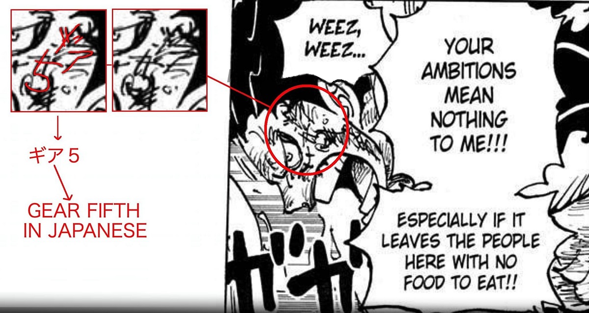 Did Oda Foreshadowed Luffy S Gear 5 In Latest Chapter One Piece