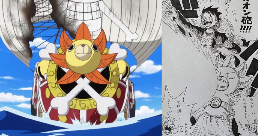 New One Piece: Stampede Movie Clip Reveals Thousand Sunny's Penguin Form -  GameSpot