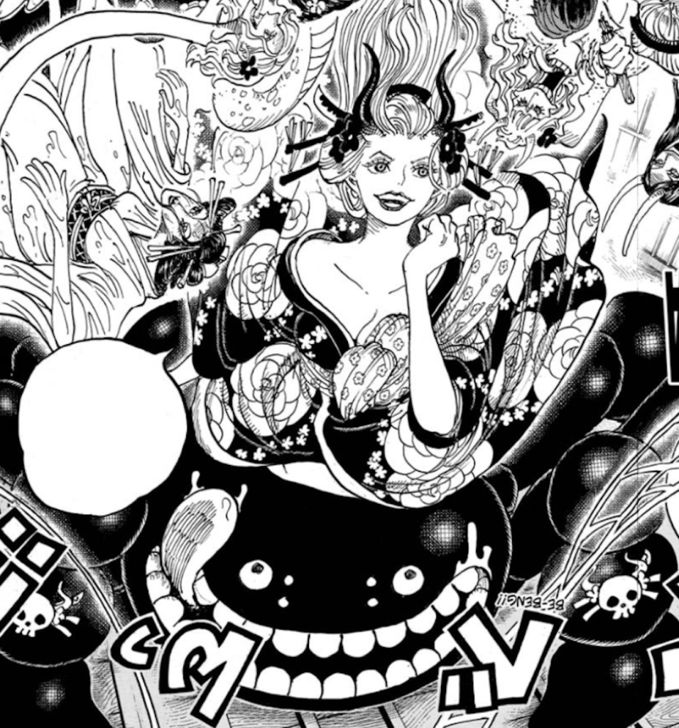 Kumo Kumo no Mi, Model: Rosamygale Grauvogeli in One Piece