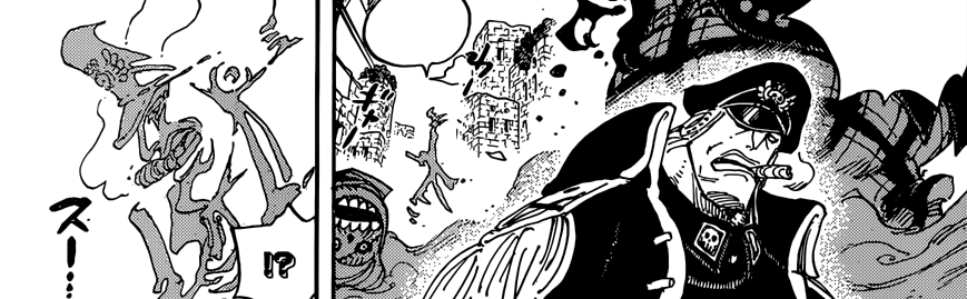 Shiryu's True Intention by eating the Suke Suke no Mi - One Piece