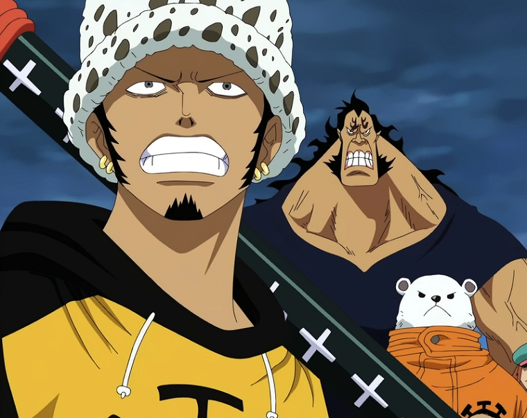 Trafalgar Law and his crew braved the Battle of Marineford and the attacks ...