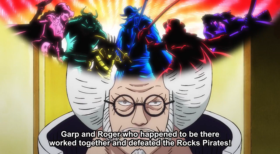 Did Whitebeard confirm the connection between Shanks and Rocks D