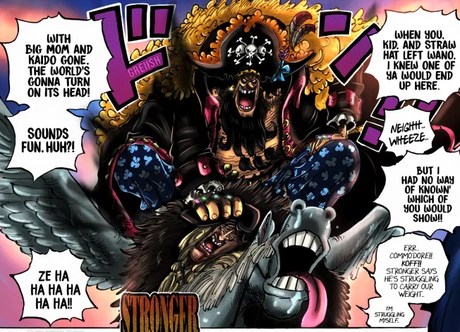 How scary is Blackbeard's Crew Now Because of the Devil Fruit