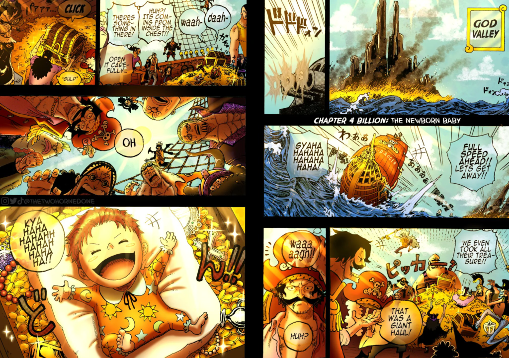 God Valley, 38 years ago #onepiece #onepieceanime